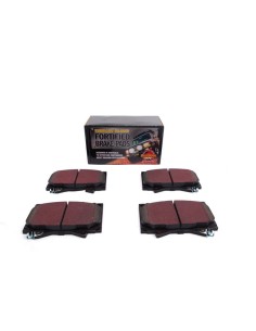 Pastilhas de freio dianteiras reforçadas heavy-duty...