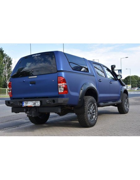 Parachoques arrière en acier renforcé Toyota Hilux Vigo (05 - 15) - Fabryka 4x4