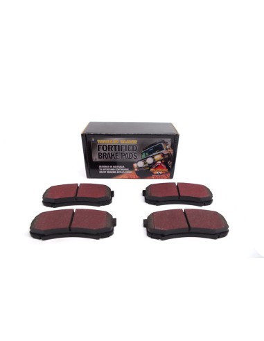 Rear brake pads fortified heavy-duty toyota j8/9/12/15/fj - Terrain Tamer