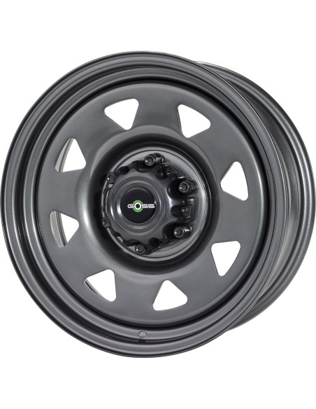 Triangular II metallic gray wheel (7x16 / 6x139.7 / et +28 / cb 93.1) - Goss