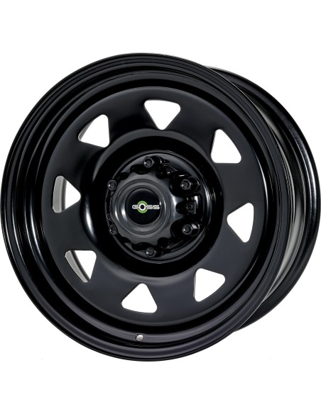 Llanta triangular II negra (7.5x18 6x139.7 et20 cb106.1) - Goss