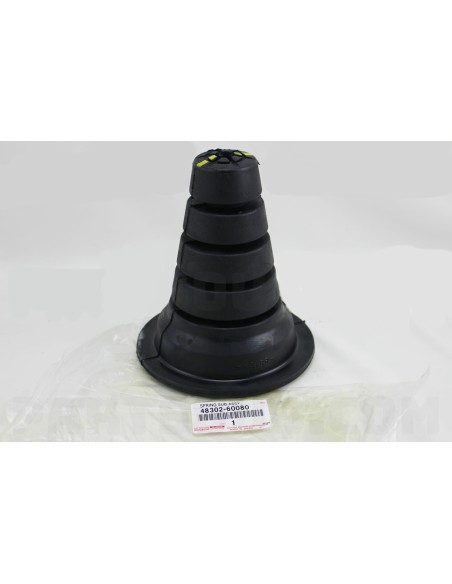Tope de Suspensão interna mola traseira (5 portas), Para Toyota Land Cruiser J12 - Original Toyota Land Cruiser