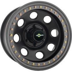 Soft 8 Matte Black Beadlock Wheel (9x17 / 5x127 / et-10 /...
