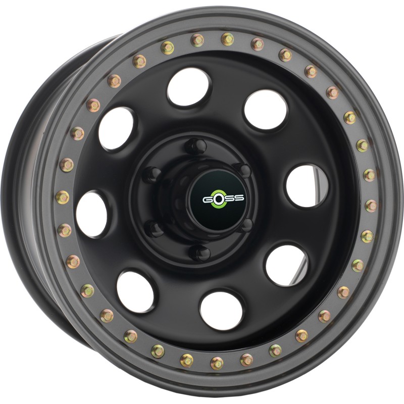 Soft wheel 8 beadlock black matt (9x17/5x127/et-10/cb84) - Goss