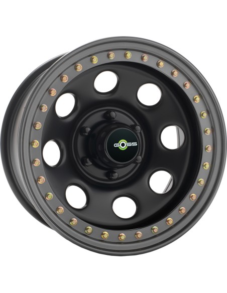 Cerchio soft 8 beadlock nero opaco (9x17 / 6x139.7 / et-44 / cb110) - Goss