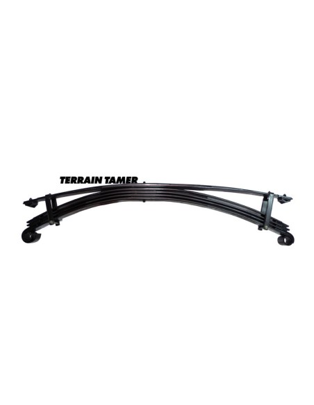 Ballesta trasera parabólica +50 mm (+700 kg plus) para Toyota Land Cruiser J7 (HZJ) - Terrain Tamer