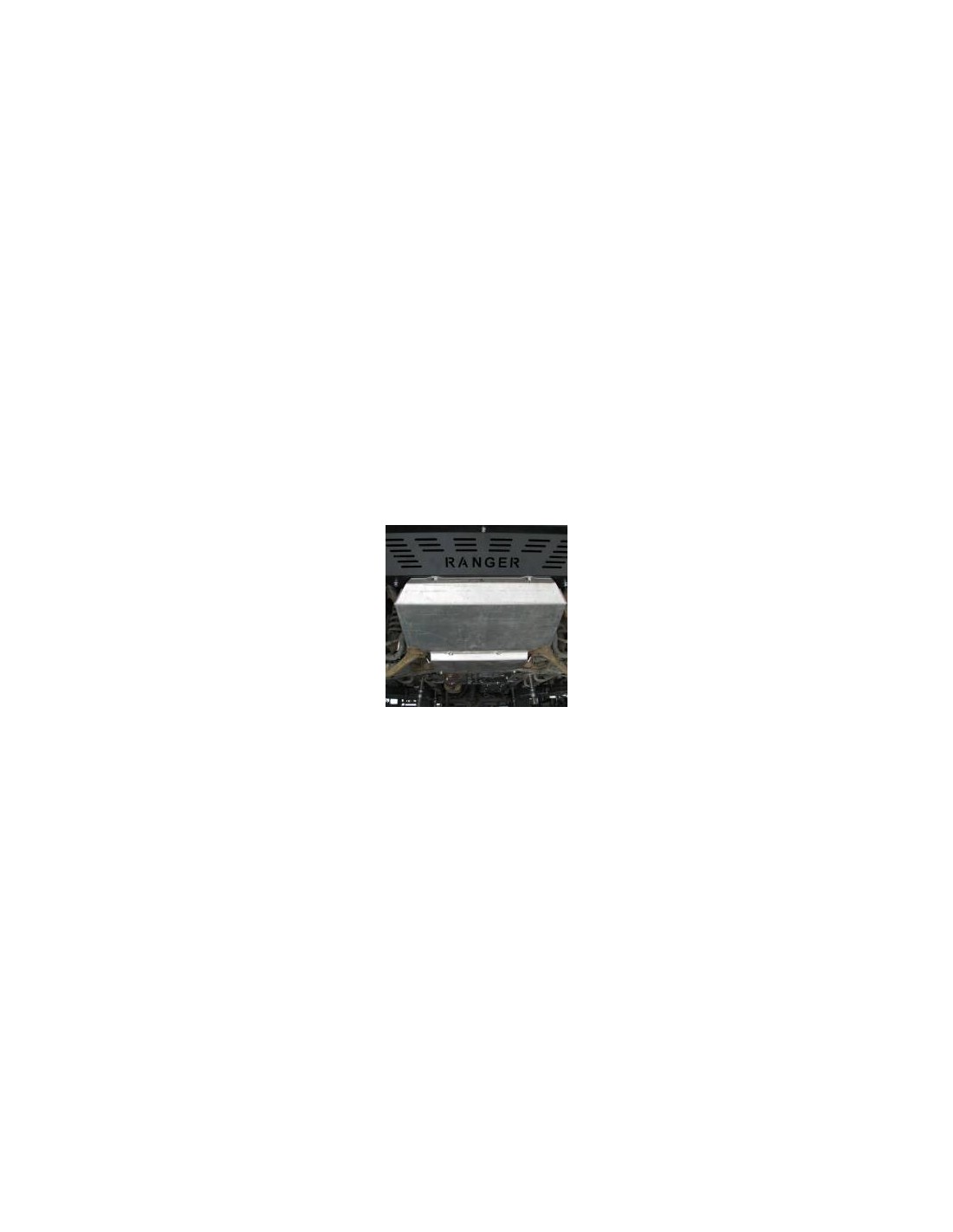 24-26 Ford Ranger, Black-Coated Bumper Light Bracket MBRP main image 0