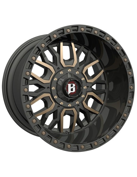Pneu - Ballistic 969 noir - bronze (9x20 / 5x127 / et-12 / cb71.6) - Ballistic