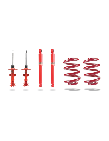 Full reinforced suspension kit +30mm volkswagen transport T5/T6 (absorbing unit) - Pedders