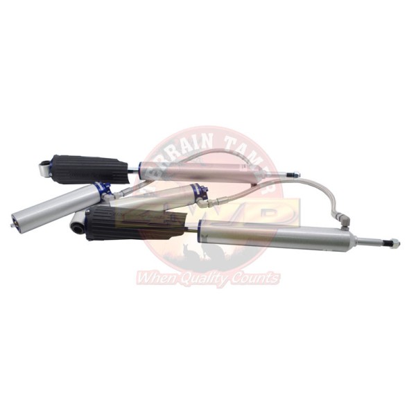 Kit of 2 adjustable shock absorbers with remote...