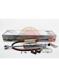 Adjustable shock absorber with separate bottle (rear) for...