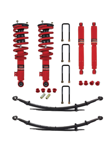 Full suspension unit reinforced +40mm nissan navara d40 - Pedders