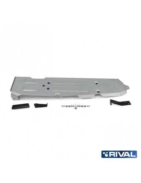 Fuel Tank Protection 6mm Jeep Wrangler JL (2018-Present), 4-door, engine 2.0T / 2.2TD / 3.6 - Rival