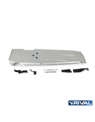 Fuel tank protection 6mm jeep wrangler jl (2doors)- Rival