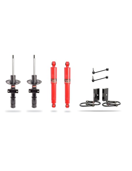 Complete suspension kit +30mm Volkswagen Crafter 35 / Man TGE (4WD) (2017 to Present) - Pedders