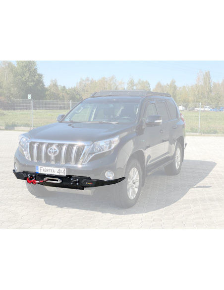 Frontstoßstange aus verstärktem Stahl für den Toyota Land Cruiser J15 slim (2013 - 2017) - Fabryka 4x4