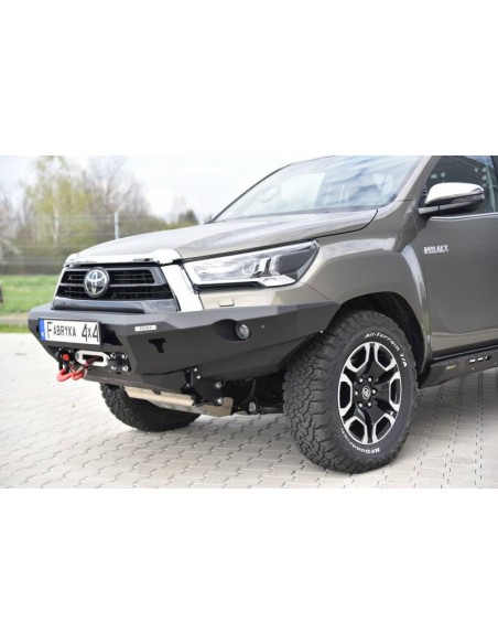Parachoques delantero de acero reforzado Toyota Hilux Revo (2020 - ) - Fabryka 4x4