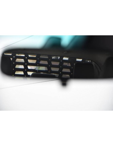 Rear window protection for rear structure...