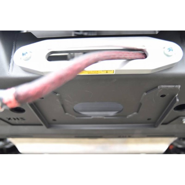 Front bumper made of reinforced slim steel...