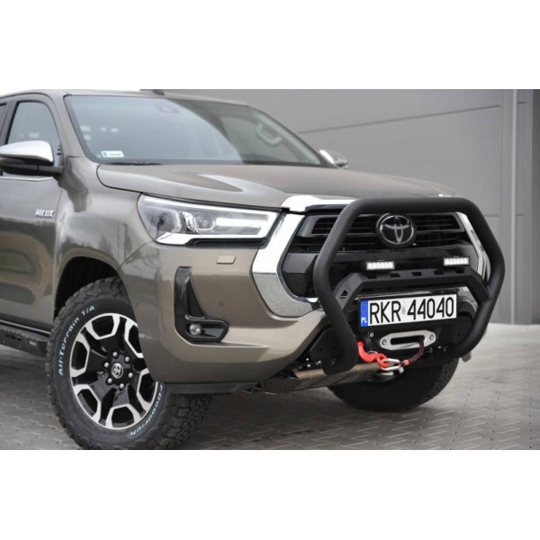 Bullbar pare-buffle avant en acier renforcé...