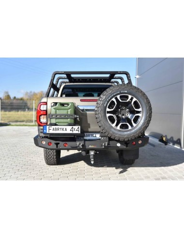 Long reinforced steel rear bumper felux revo (2020) - Fabryka 4x4