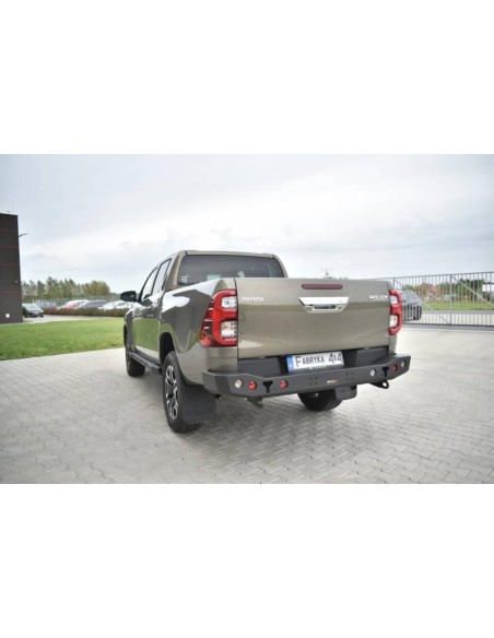 Parachoques arrière en acier renforcé standard Toyota Hilux Revo (2020 - ) - Fabryka 4x4
