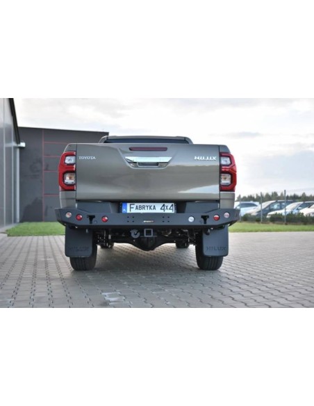 Heckstoßstange aus verstärktem Stahl Standard Toyota Hilux Revo (2020 - ) - Fabryka 4x4