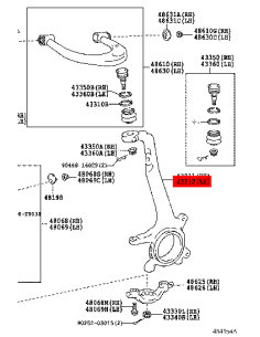 Fusello sinistro per Toyota Hilux Revo - Originale Toyota... 2