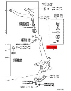 Mozzo destro per Toyota Hilux Revo - Originale Toyota... 2
