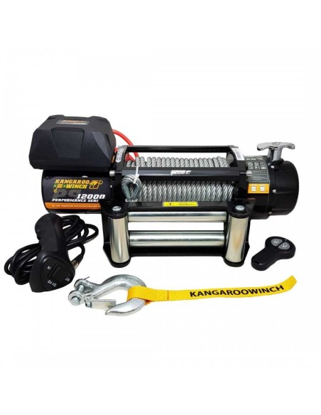 Cabrestante performance 12k (5443kg / cable acero) - Kangaroowinch