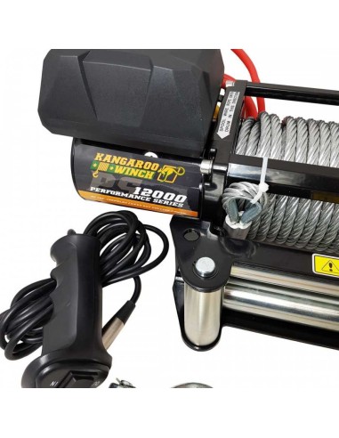 Windeleistung 12k (5443 kg / Stahlseil) -...