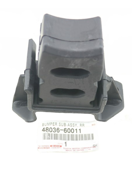 Tope Federbein hinten J12 (links - Modell VXL Luftreifen) - Original Toyota Land Cruiser