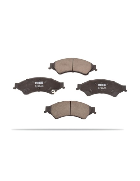 Pastilhas de freio dianteiras extremas de kevlar/cerâmica para Ford Ranger/Raptor (2011 - presente) - Pedders
