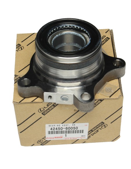 Rolamento do cubo traseiro direito para Toyota Land Cruiser J12 / 15 / FJ (com ABS) - Original Toyota Land Cruiser