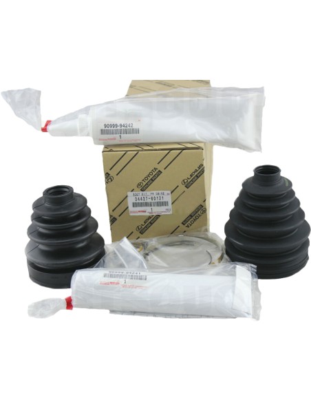 Front axle boot kit for Toyota Land Cruiser J10 (complete) - Original Toyota Land Cruiser