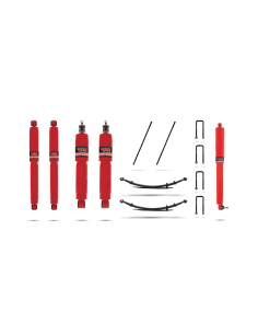 Kit de suspensión reforzado +45 mm con amortiguador de...
