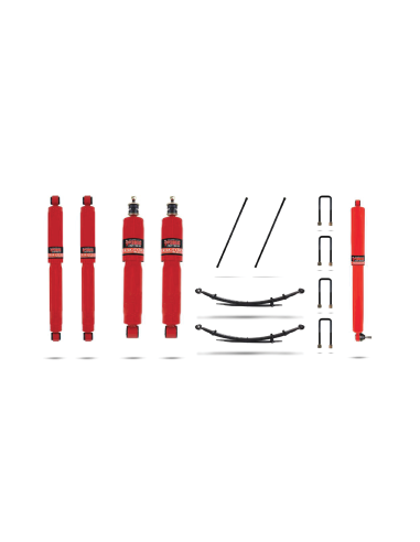 Kit de suspension renforcé +45 mm avec amortisseur de direction Hilux (1997-2005) - Pedders