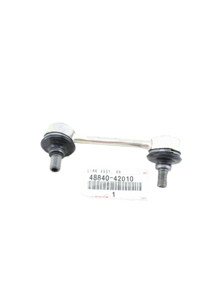 Bieleta da barra estabilizadora traseira esquerda Rav4 (2000 a 2005) - Original Toyota Land Cruiser