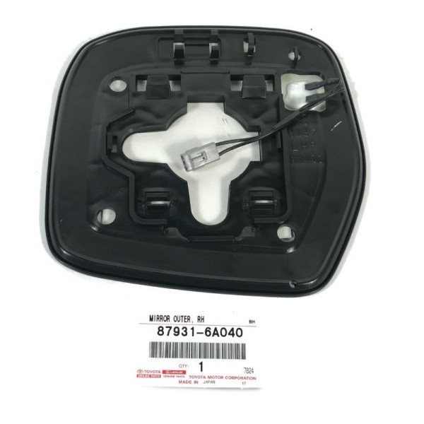 Left side mirror or glass, For Toyota Land...