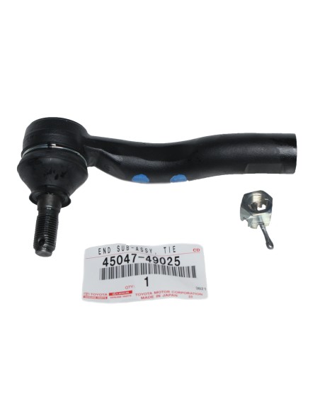 Rotule gauche de crémaillère de direction, pour Toyota Rav4 (2000 à 2005) - Original Toyota Land Cruiser
