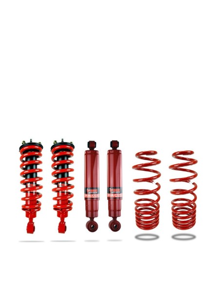 Complete preassembled reinforced suspension kit +40mm for Nissan D23 / Mercedes Xclass (2015 - Present) - PEDDERS