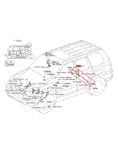 Cableado abs traseiro J15 (5 portas) - Original Toyota... 2
