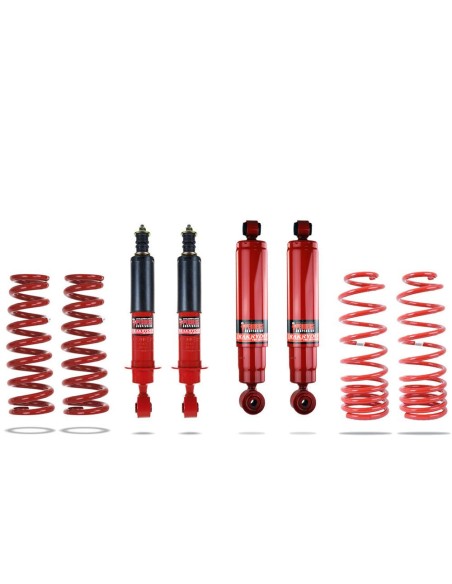 Kit di sospensioni completo rinforzato +40mm per Nissan Navara D23 (2015 - Presente) - PEDDERS