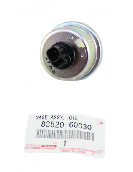 Sensor medidor de pressão do óleo (cachaço) J7 - Original Toyota Land Cruiser