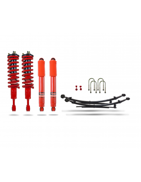 Kit de suspensión completo reforzado estándar (-30mm) Ford Ranger (2011 - 2018) - Pedders