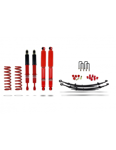 Kit de suspension complet renforcé +40mm +200kg...