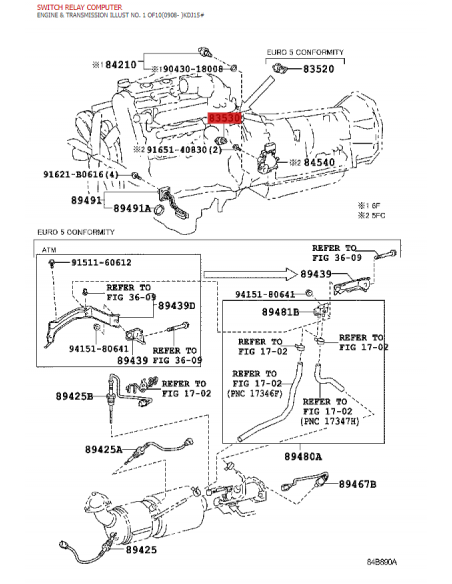 Sensor medidor presion aceite (cebolleta) J9 / 12 / 15 - Original Toyota Land Cruiser