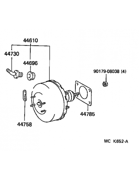 SERVOFREIO HEAVY DUTY com aumento de +30% na capacidade de frenagem Toyota J8 (COM ABS) - TERRAIN TAMER