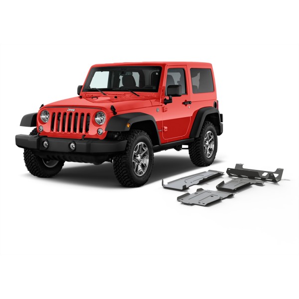 Kit mit 4 6 mm Schutzvorrichtungen für Jeep...