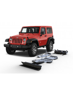 Kit of 5 6 mm protections Rival for Jeep Wrangler JK 2007...
